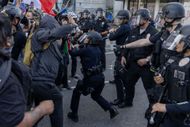Protests Erupt In L.A. County Sparked By Federal Immigration Raids - Source: Getty